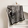 Cachecol Patchwork Paisley Feminino, Xale Externo Quente, Manta Longa Fashion para Escritório e Cochilo, Capa de Estudante para o Inverno