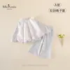 Nueva Colección de Otoño: Ropa linda para bebé niña Clase A, Conjunto de tres piezas transpirable adorable y cómodo para bebé niña, Estilo casual