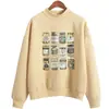 Sudadera con Cuello Redondo Holgada Intage Pickles Enlatados Pickles Enlatados Sudadera con Capucha Suelta para Hombre Cuello Redondo