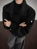 Abrigo de Lana de Alta Gama, Moderno y Elegante, para Hombres y Mujeres, Chaqueta de Otoño y Primavera para Hombre, Abrigo de Lana Cálido de Longitud Media