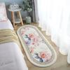 Alfombra de Balcón con Ventana Saliente para Plantas, Moderna, Simple, Gruesa, junto a la Cama, Imitación Cachemir, Suave, Sensación de Mascota Gato, Alfombra de Dormitorio