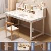 Mesa de computador Desktop Home Student Desk Estante Quarto Integrado Meninas Aprendendo Escrivaninha Mesa de Escritório Simples