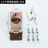 Venta Directa de Fábrica 2.5 Pulgadas 3 Pulgadas 4 Pulgadas Cerradura de Combinación Mecánica con Pestillo y Candado para Fila de Llaves Refrigerador Casillero Caja Fuerte