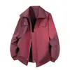Chaqueta de invierno de alta calidad más vendida para hombres y mujeres, simple y elegante, engrosada y acolchada, cálida chaqueta tipo béisbol para parejas