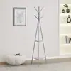 Perchero Simple de Pie para Dormitorio, Perchero de Hierro Forjado, Estante de Almacenamiento, Pequeño Perchero para Bolsos del Hogar, Perchero para Abrigos y Sombreros