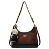 Bolsa de Ombro Feminina Acolchoada Elegante e Tendência Outono Simples, Bolsa Transversal Tendência 2026, Versátil para o Trabalho Nova Bolsa de Ombro Único