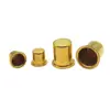Tampa de Chave de Cobre, Tampa Condutora de Cobre Estampada e Repuxada com Precisão, Contato de Chave Cilíndrico com Furo Cego Tampa de Cobre Vermelho T2