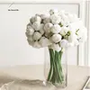Explosiones de Celebridades de Internet 27 Flores Artificiales de Camelia Rosa Té Flores Falsas Lulian Sosteniendo Flores Decoración del Hogar Boda Accesorios para Fotos