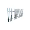 Valla de acero plástico PVC, valla eléctrica con transformador, barandilla para sitio de proyecto, valla para jardín comunitario de patio