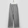 Calça de Moletom Casual Feminina Algodão, Estilo Coreano, Forrada com Lã, Cor Sólida Simples, Cintura Alta, Modelagem Solta que Emagrece, Cordão, Punhos
