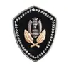 Broche Estilo Japonés para Mujer, Único y Lujoso, Pin de Alta Gama, Elegante Broche para Cuello de Traje de Suéter, Pin Fijador para Cuello en V