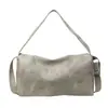 Bolsa Tote de Grande Capacidade 2024 Nova Moda Simples Cor Sólida Ombro Único Transversal Bolsa Almofada Casual de Alta Qualidade