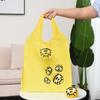 Bolsa de Compras Plegable Ecológica con Estampado de Cachorro de Dibujos Animados Animal Creativo Bolso tipo Bandolera para Supermercado Bolsa de Compras Se Puede Imprimir Logo