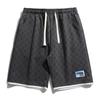 Shorts Masculino de Marca da Moda 2026 Verão Estilo Japonês Moda Fresca Estampa Completa de Letras Reto Solto Shorts Masculino de Cinco Pontos