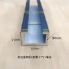 Ranura em Forma de C, Flange Interna de Liga de Alumínio com Ranura em Forma de U, Trilho Guia para Sensor, Ranura para Montagem de Chave Fotoelétrica, Ranhura para Cartão de Alumínio do Trilho