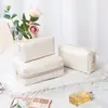 Bolsa de Cosméticos para Mujer Transfronteriza Bolsa de Cosméticos Portátil de Mano Pu Impermeable para Mujer Bolsa de Neceser de Viaje Bolsa Clutch de Almacenamiento