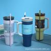 Taza Termo Transfronteriza de 40 oz Owala Acero Inoxidable Carro Hielo Acero Inoxidable Taza para Carro Taza para Agua 40 Nueva Taza Termo