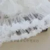 Falda tutú de encaje plisado de malla hecha a mano para manualidades, 15 cm de ancho, falda de pastel plisada, decoración de ropa de muñeca, nuevo
