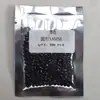 Zircón Negro de 0.8 mm a 3 mm Piedra Suelta Forma Redonda Piedra Preciosa Negra Piedra Suelta Incrustación de Circonita Cúbica Cz