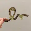 Pinza de garra grande de perlas de 15 cm para mujer, sensación de lujo ligero y de alta gama, estilo coreano, añade volumen al cabello, accesorio para el cabello versátil