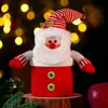 Tarro de Dulces Navideños Caja de Regalo Manzana Regalo de Nochebuena Regalo para Niños Empaque de Muñeco de Muñeco de Nieve Reno Caja de Regalo Creativa
