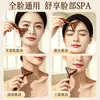 Penteador Pequeno de Chifre Sândalo Dourado Pente de Meridianos Ferramenta de Massagem Facial e Corporal Raspador de Pontos de Acupuntura Pente de Chifre Pente de Massagem
