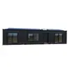 Casa modular exterior residencial convertida de contenedor de producción reciente casa prefabricada móvil construcción