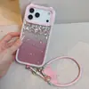 Funda Brillante con Pedrería Adecuada para iPhone 17 Pro Max, Apple 17 Pro, 16/15 Funda Protectora Anti-Caídas para Teléfono 17