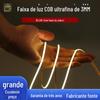 Fita de LED Cob Ultra Fina de 3mm de Largura, Luz Linear Flexível de Baixa Tensão 12V24V de Alto Brilho para Teto, Armário de Vinho, Armário, Super Brilhante