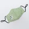Mascarilla Infantil de Algodón Puro con Dibujos Animados Lindos, Mascarilla Protectora Cálida a Prueba de Viento para Otoño e Invierno para Protección al Aire Libre con Válvula