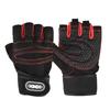 Casal Transfronteiriço Fitness Meio Dedo Masculino e Feminino Ciclismo Pulseira Estendida Luvas Smiley Face Esportes ao Ar Livre Antiderrapante Luvas Touch Screen