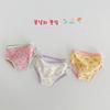 N095 Ropa Interior para Niños al Mayoreo Primavera Verano 2025 Dibujos Animados Algodón Puro Conejito Niñas Floral Lindo Ropa Interior para Bebé