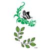 Pequeños fabricantes de calcomanías de tatuajes frescos en stock calcomanías de tatuajes estilo ins Harajuku coreano calcomanías de tatuajes suministro de fábrica de Amazon