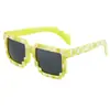 Gafas de Fiesta Cuadros Arcoíris 2028 para Adultos, Gafas de Sol Divertidas para Transmisión en Vivo, Gafas de Sol al por Mayor con Protección UV