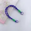 Nuevo cordón para teléfono móvil unisex de dopamina, portátil, hebilla metálica de doble cabeza, junta para carcasa de teléfono móvil, cuerda para la muñeca