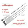 Medidor de álcool medidor de álcool medidor de concentração de álcool medidor de grau de licor teste de álcool 0-100 graus de concentração de metanol