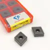 Pastilha de torneamento CNC CNMG120412-PM em formato de diamante, inserto externo de liga para torno, cabeça de corte para aço inoxidável