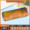 Processamento Personalizado de Mahjong com Areia Líquida em Acrílico, Miniaturas de Celebridades de Anime, Ingressos Rasgados, Presentes Artesanais Personalizados, Artesanato em Resina