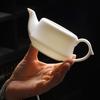 Olla Fengming de jade de grasa de oveja de alta gama tetera de porcelana blanca Dehua con filtro juego de té kung fu para el hogar olla individual grande venta al por mayor