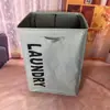 Cesta de roupas sujas com rodas estilo japonês Casa Oxford Pano Cesta de roupa suja Armazenamento de roupas Cesta de roupas sujas Cesta de armazenamento de tapete de ioga