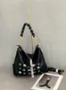 Fornecimento exclusivo transfronteiriço de bolsas da moda com strass e lantejoulas, novas bolsas femininas de ombro e crossbody de grande capacidade, bolsas femininas estilosas e versáteis