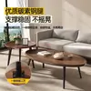 Mesa de Centro para Sala de Estar, Uso Doméstico, Mesa Lateral para Sofá, Mesa Redonda, Mesa de Té Móvil para Balcón, Mesa de Centro Minimalista para Apartamento Pequeño