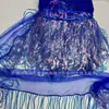2025 Novo Flash Clássico Vertical Lantejoula Franja Renda DIY Decoração de Roupas Acessórios Fita Larga Franja