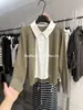 Camisa Camada Estilo Old Money da Bao Bao com Top de Tricô Falso de Duas Peças para Mulheres, Design de Início do Outono 2026