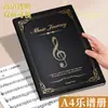 Pasta para Partitura de Piano Livro de Partituras Pasta de Documentos A4 Pasta de Música Álbum de Armazenamento de Manuscritos de Composição Clipe para Partitura Coral