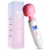 Boudoir Ya Fun Shuang Sini LCD AV Stick Conversão de frequência Regulação de velocidade Forte choque Mudo Massagem Stick Casal Produtos sexuais