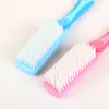 Escova de Sapato Nano Doméstica de Silicone com Cerdas Macias Escova de Cabo Longo Artefato de Limpeza Multifuncional Não Danifica Sapatos Escova de Sapato com Cerdas Macias Transfronteiriça