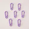 Llavero Mosquetón de Aleación Pintado de Colores Hecho a Mano DIY Cadena para Bolso Teléfono Colgante Hebilla Colgante Accesorios de Joyería
