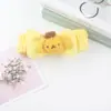 Diadema de lazo de dibujos animados estilo coreano diadema de felpa para lavarse la cara accesorios para el cabello de máscara de maquillaje diadema linda para el cabello