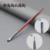 Pincel Angulado para Cejas 172, Pincel para Polvo de Cejas, Pincel Plano para Gel de Cejas, Pincel de Maquillaje Cangzhou